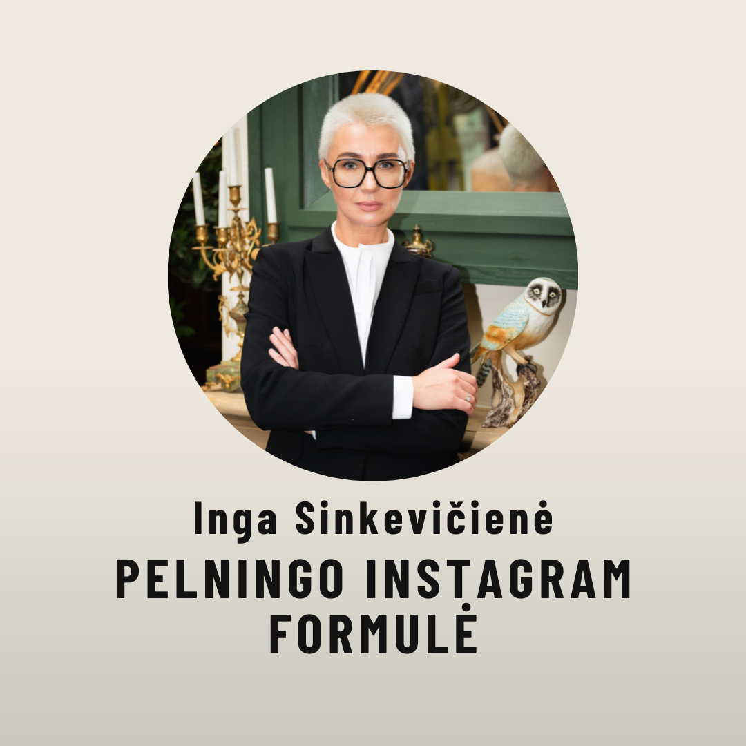 Pelningo Instagram formulė